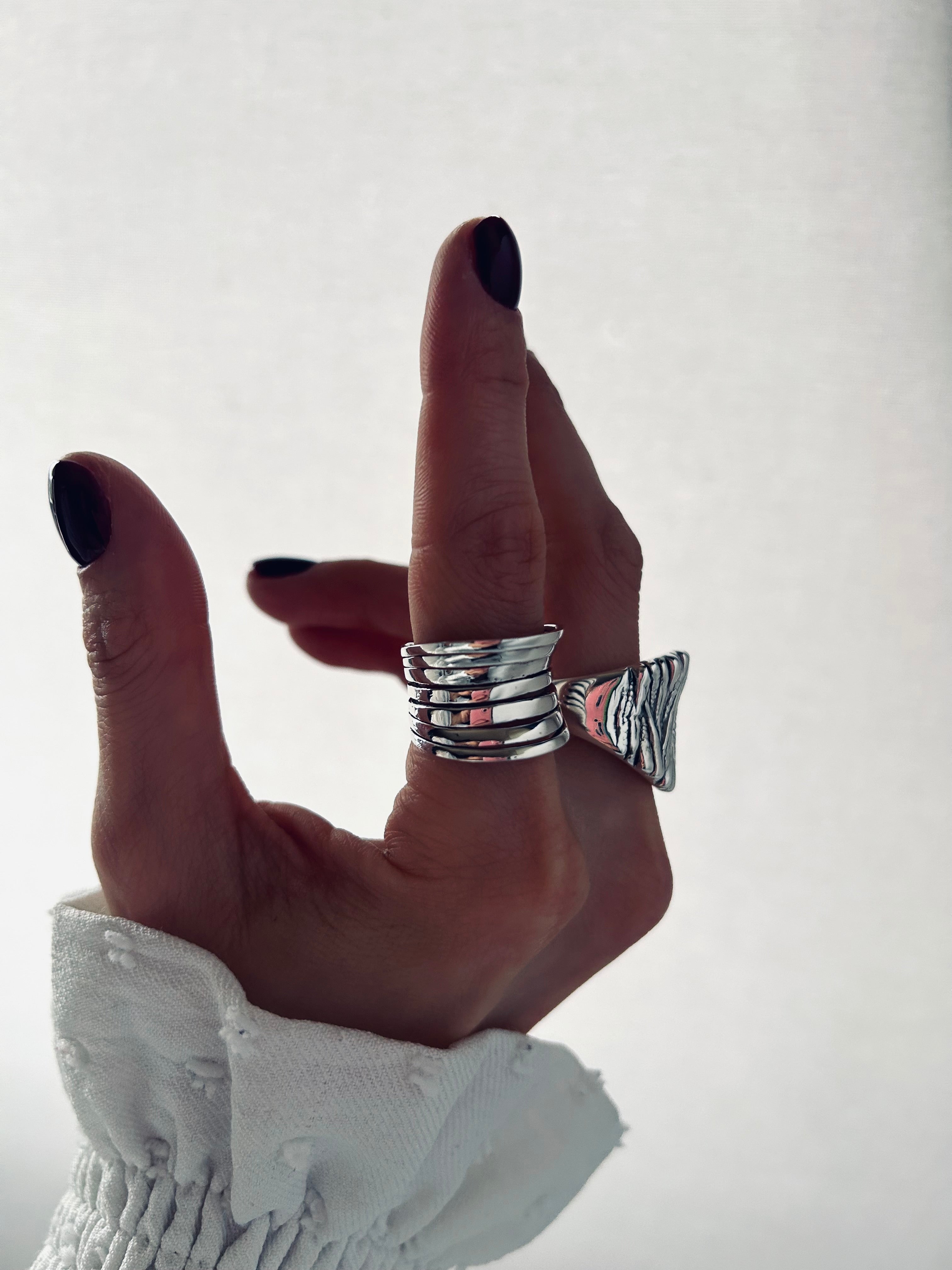ANILLO SÉPTIMA PLATA 925